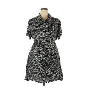 City Chic “Kiss Me” Button-Up Shirt Dress Size 20